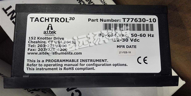 美國(guó)AI-TEK轉(zhuǎn)速表T77630-40