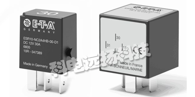 德國(guó)ETA繼電器ESX10-TB-114-DC24V-0,5A
